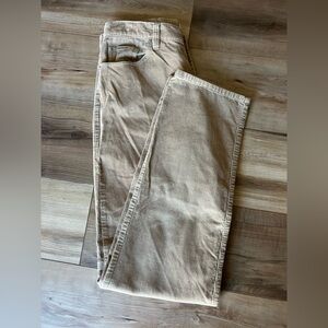 Calvin Klein Women's Corduroy Tan Trousers